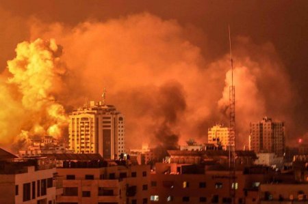 ЦАХАЛ наносит удары по Газе, в израильских городах воют сирены тревоги (ВИД ...