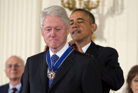 Обама назвал Билла Клинтон будущей первой леди Америки