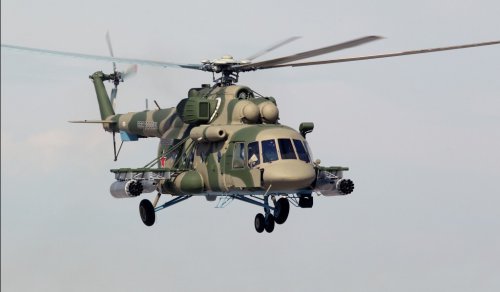 Четыре Ми-8АМТШ поступили на авиабазу ЮВО под Краснодаром