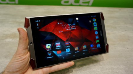 Acer начал в России продажи игрового планшета Predator 8
