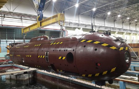 «Первый опытный образец автономного необитаемого подводного аппарата «Клавесин-2Р-ПМ».» Фотофакты