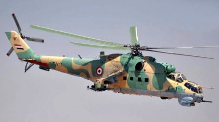 Минобороны РФ: В районе Пальмиры сбит вертолёт Ми-25, двое российских лётчиков погибли