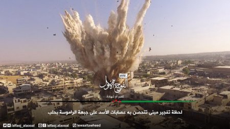 Тяжелые бои на юго-западе Алеппо. Исламисты пытаются прорваться из района Суккари