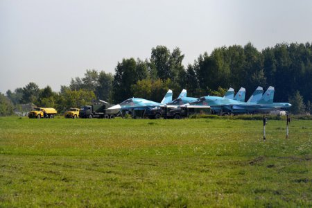 «Компания "Сухой" передала ВКС РФ новую партию фронтовых бомбардировщиков Су-34» Армия и Флот