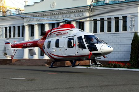 «Первый российский серийный вертолет «Ансат» с медицинским модулем передан заказчику» Авиация