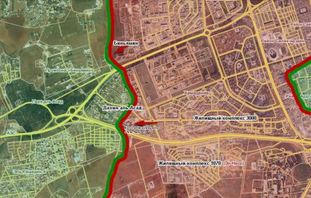 Сирийская армия отбила часть Дахия аль-Асад и почти весь Биньямин на юго-западе Алеппо - Военный Обозреватель