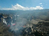 Военно-транспортный самолет ВВС Индонезии разбился на востоке страны - Военный Обозреватель
