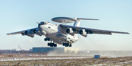 «Очередной модернизированный самолёт А-50У для ВКС России» Армия и Флот
