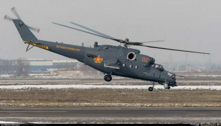 Казахстан получил первые вертолеты Ми-35М - Военный Обозреватель