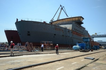 «Строительство кабельных судов «Волга» и «Вятка» проекта 15130 на ССЗ «Залив» в Крыму» Фотофакты