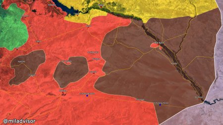 Сирийская армия замкнула восточное кольцо окружения вокруг группировки ИГ в пр. Хомс - Военный Обозреватель