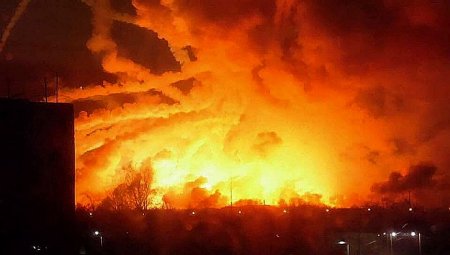 В Виннице взрываются крупнейшие склады боеприпасов в Украине